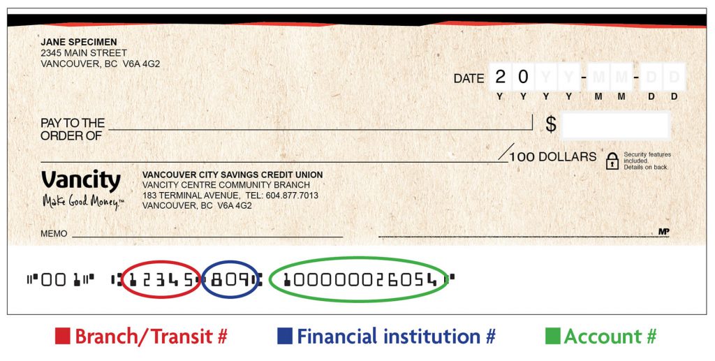 How to read a cheque